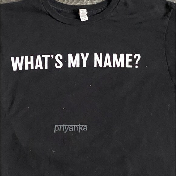 Priyanka-Canada's Drag Race Genuine Merch T-Shirt-Black-Size M-GUC - Picture 2 of 3